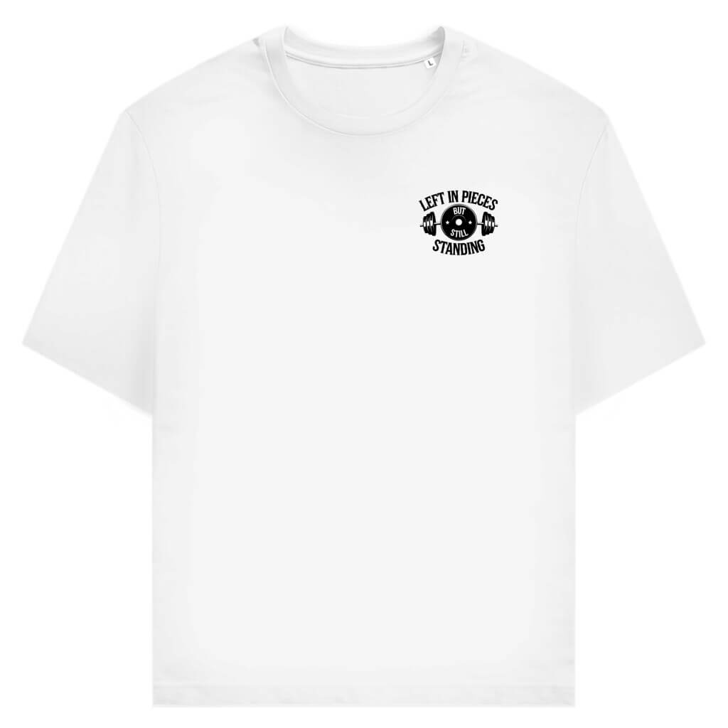 Frontansicht Standing Daily T-Shirt White für Männer und Frauen