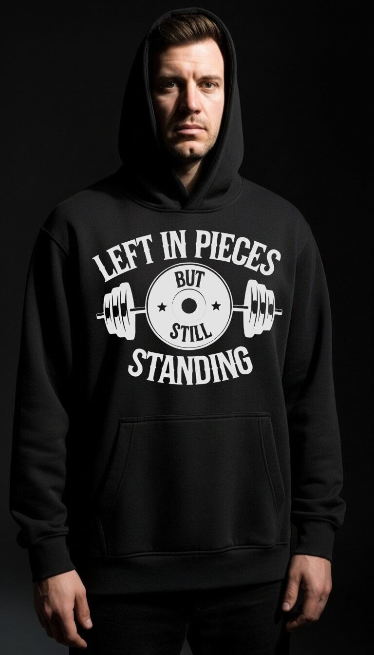 Standing Hoodie Front