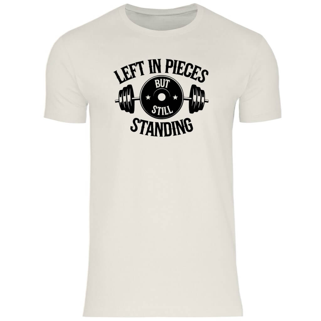 Frontansicht Standing T-Shirt Natural für Männer
