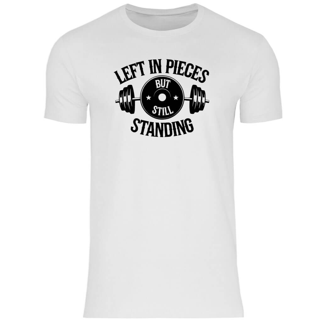 Frontansicht Standing T-Shirt White für Männer