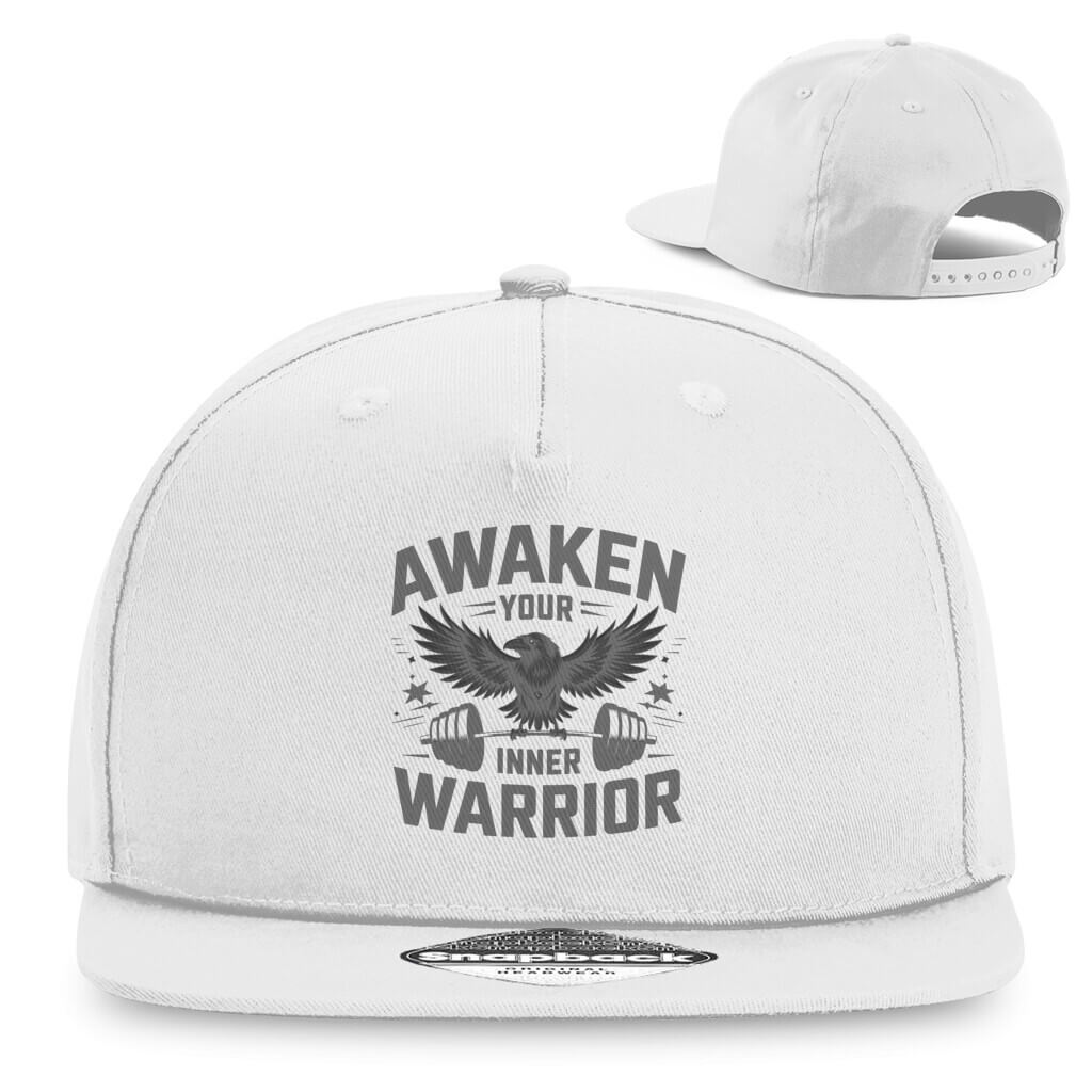 Warrior Cap White Snapback für Männer und Frauen