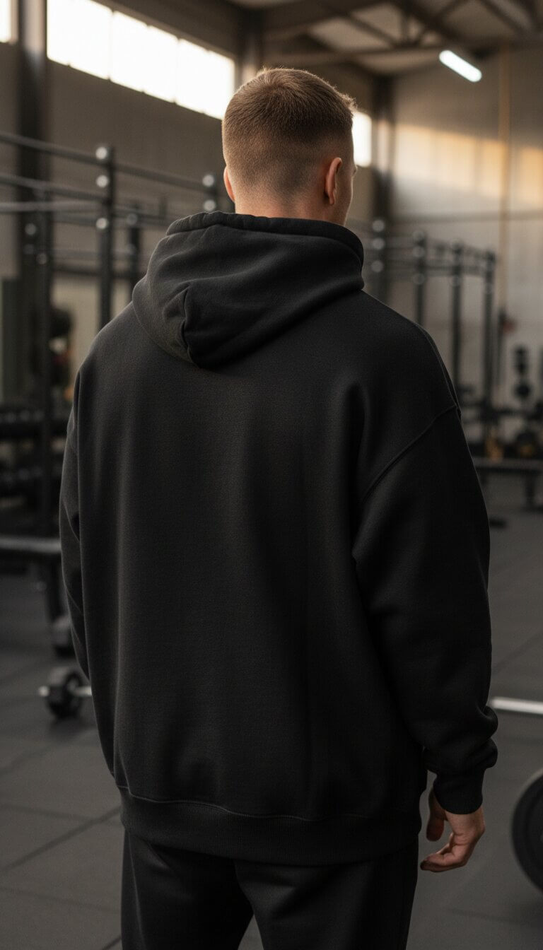 Warrior Hoodie Back
