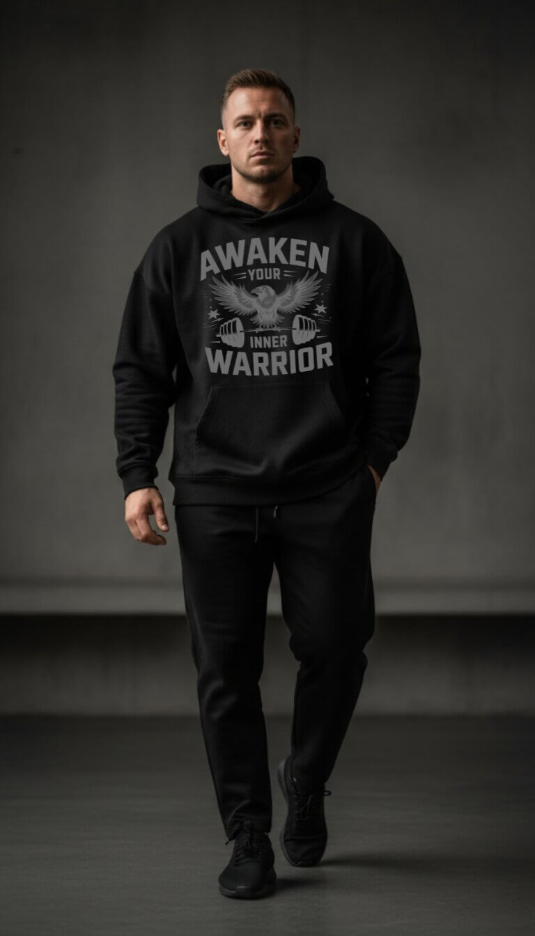 Warrior Hoodie Lifestyle